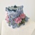 Floral Peony Neck Warmer Scarf