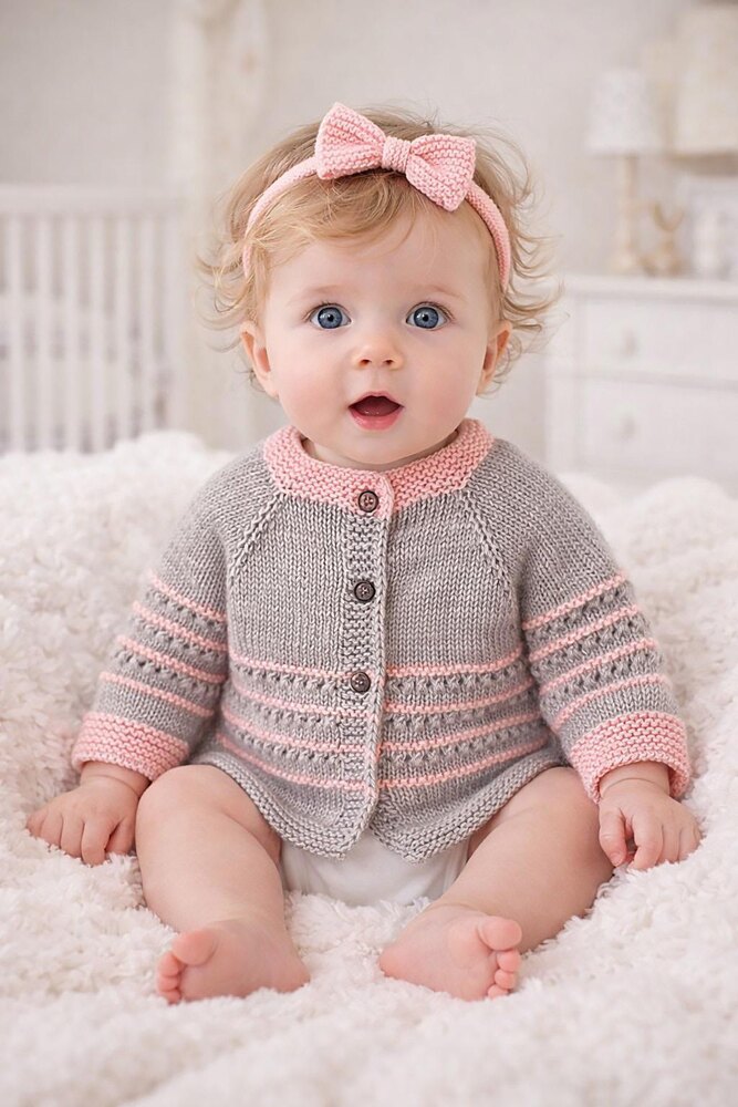 Villy baby cardigan Knitting pattern by Vknitb Vknitb | LoveCrafts