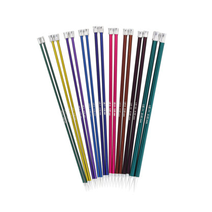 Knitter's Pride Zing 10" Single Pointed Needle Set