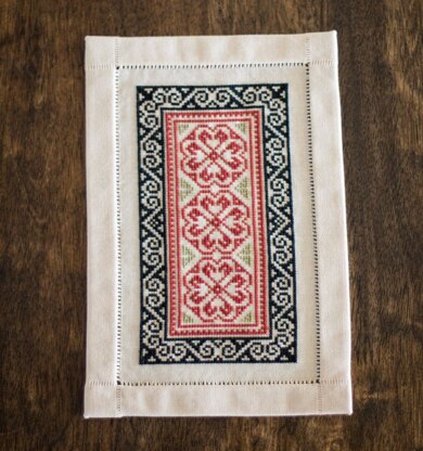 Avlea Folk Embroidery Bitkit Byzantine Rose - Downloadable PDF