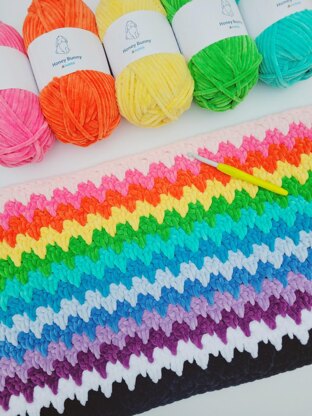 Rainbow Cuddle Blanket - UK Terms