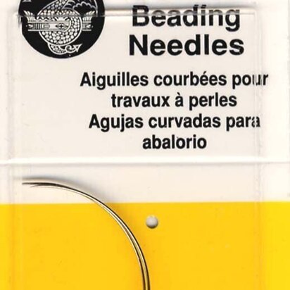 John James Beading Needle, Curved, 10, 2/pkg