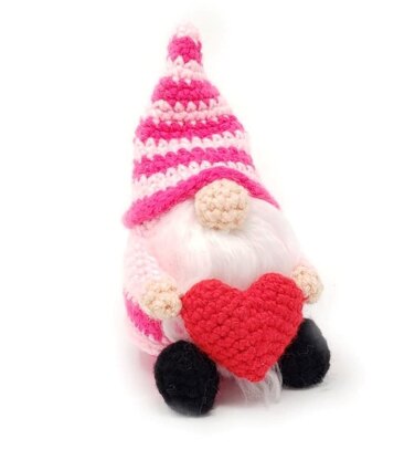 Valentine's Gnome Amigurumi