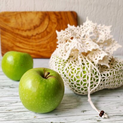 Net of Flowers Produce Bag