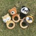 Crochet Patterns Owl,Crochet Rattle,Crochet Baby Toys, Crochet Animals Pattern,Crochet Pattern Cute,Baby Rattle Patterns