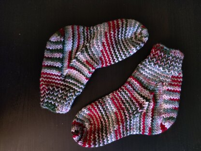 Twisted Rib Ankle Socks #2