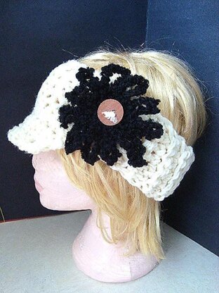 Visor Headband | Crochet Pattern 216