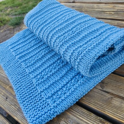 Snuggle Blanket - knitting pattern
