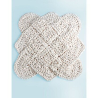 Sailor's Knot Dishcloth in Lily Sugar 'n Cream Solids