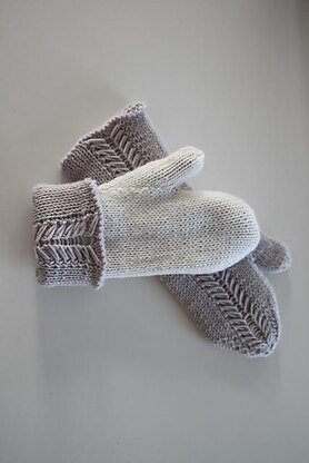 Amanda reversible mitts