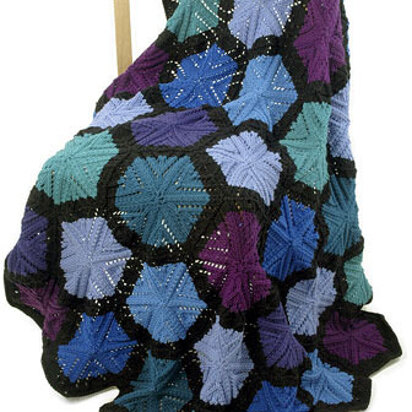 Arabesque Throw in Berroco Comfort - knitting pattern