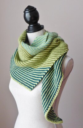 Colour Play Shawl