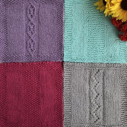Choose Your Own Adventure Washcloth - knitting pattern