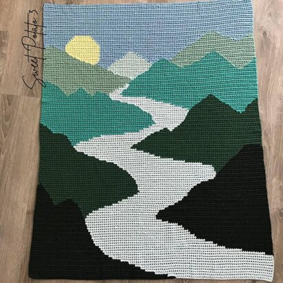 Mountain River Blanket