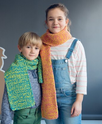 Cable Jumper and Scarves in Rico Essentials Soft Merino Aran - 343 - Downloadable PDF