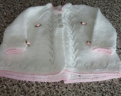 New born baby cardigan