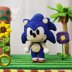 Sonic, the hedgehog amigurumi pattern