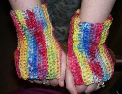 Easy Fingerless Gloves