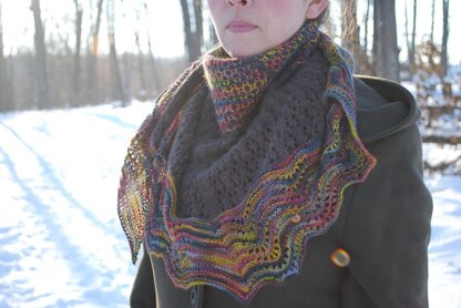 Cineprismatic Shawl