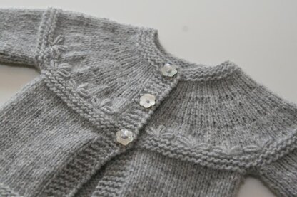 Petit Tresor (Cashmere Cardigan and Baby Beanie)