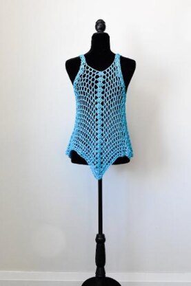 Crochet Lacy Tank Top