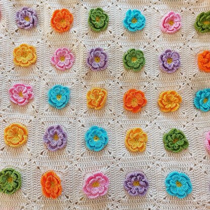 Flower Pop Blanket