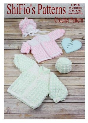 Bobble Twins Baby Crochet Pattern #18