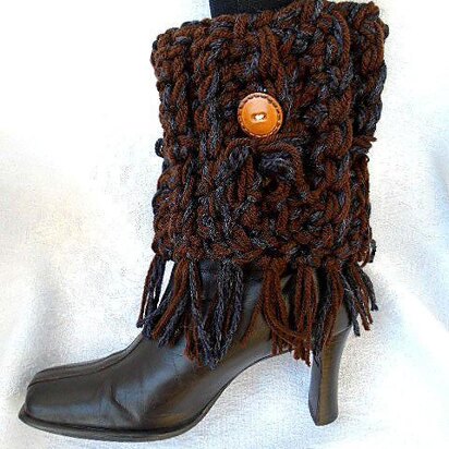 886 - Fringed Boot Cuffs