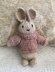 Little Rabbit in Pink Jumper