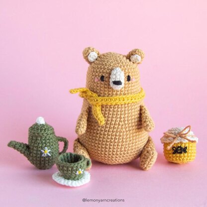 Bernie the Bear Crochet Pattern