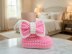 Crochet Baby Booties Pattern | Easy Converse Style Shoes PDF + Video Tutorial | Handmade Newborn Gift