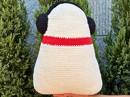 Snowman Winter Pillow Amigurumi