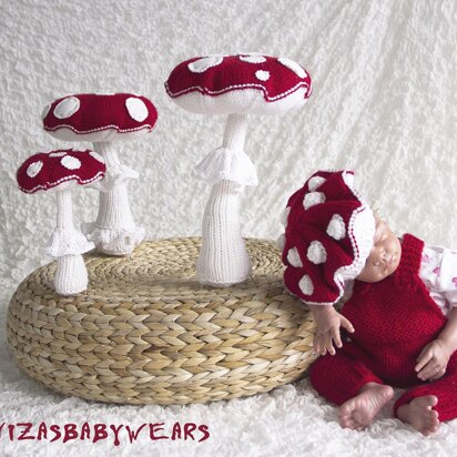 Fly Agarics and baby beret