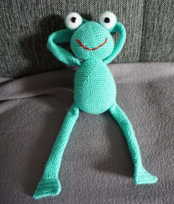 ♥ Häkelanleitung Amigurumi Fröschlein ♥