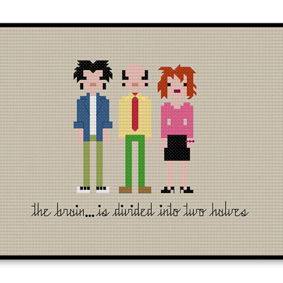 Dr. Katz Professional Therapist - PDF Cross Stitch Pattern