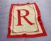 C2C Crochet Pattern Initial Letter R Blanket Baby Shower Stroller Name Throw