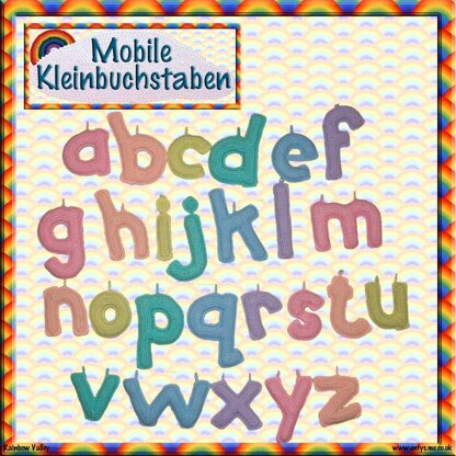 Mobile Kleinbuchstaben