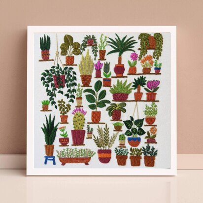 Stitchdoodles Plantopia, Hand Embroidery Pattern