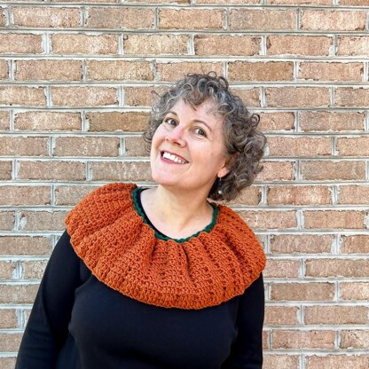 Pumpkin Ruff Cowl