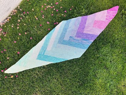 Logamancy (Advent Mystery Shawl KAL 2024)