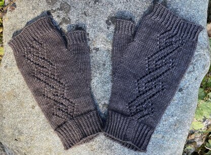 Uptown Fingerless Mittens