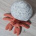 Horace the Hermit Crab - US Terminology - Amigurumi