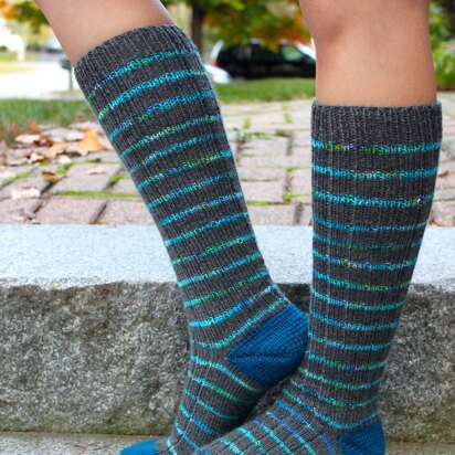 Funky Grandpa Socks - knitting pattern