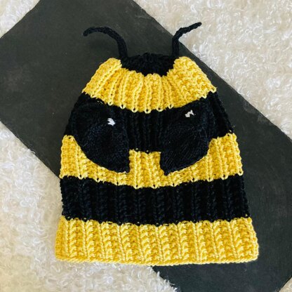 Bumblebee Baby Hat