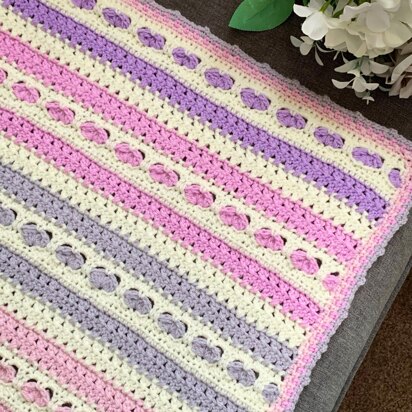 Braided Hearts Blanket