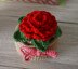 Crochet Pattern Flower in Pot!