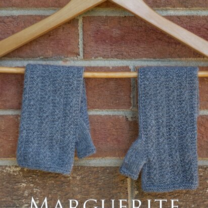 Women's Gloves Marguerite in Universal Yarn Fibra Natura Cashmere Lusso - Downloadable PDF