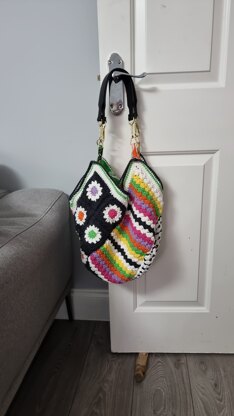 Hoooked cotton Windmill bag