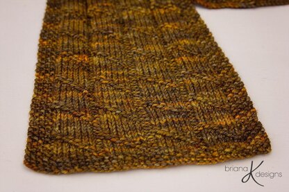 Rust Scarf Knit