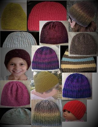 Simple Joy - Worsted Hat
